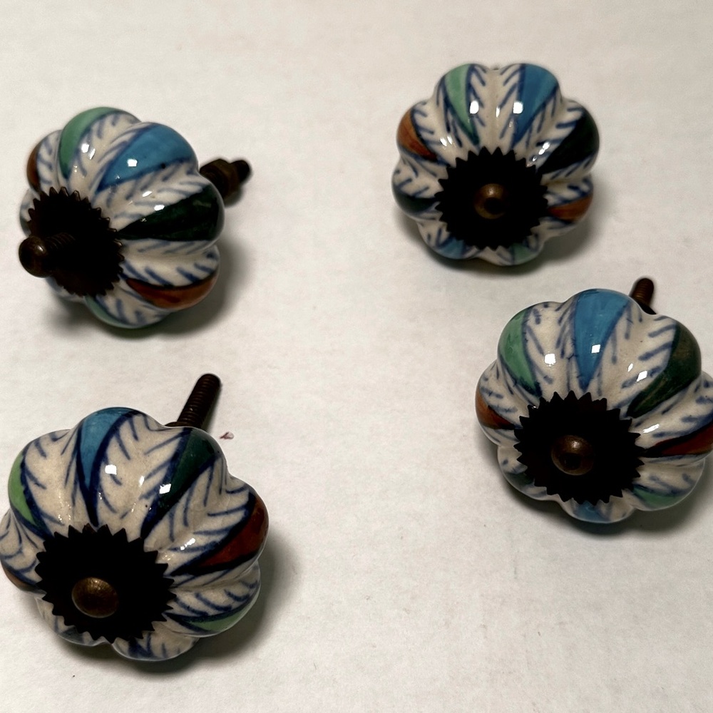 Ceramic Boho Door Knobs